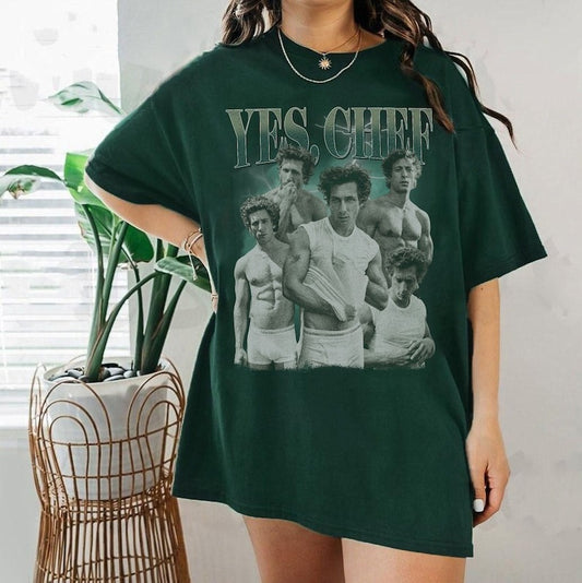 Vintage Bootleg Rap Yes Chef Comfort Colors T-Shirt, The Bear Shirt, Jeremy Allen White shirt, Yes Chef Jeremy Vintage Shirt, Trending Shirt